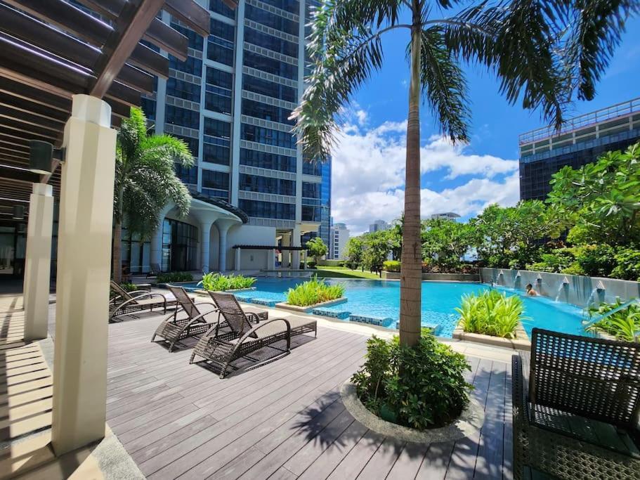 Luxestaysmnl Coastal Chic Netflx 380Mbps Pool Bgc Manila Bagian luar foto