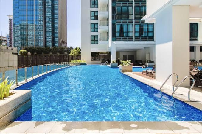 Luxestaysmnl Coastal Chic Netflx 380Mbps Pool Bgc Manila Bagian luar foto